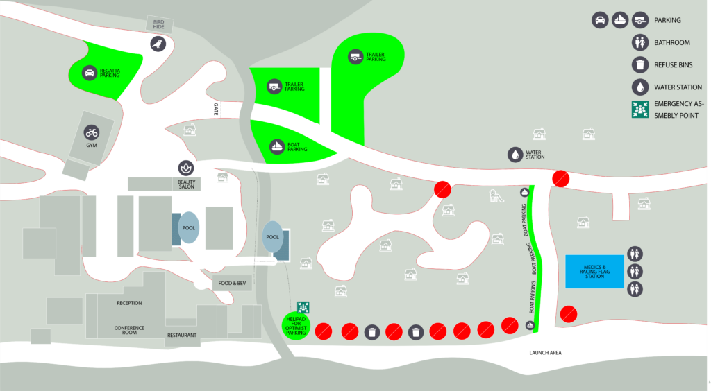 Blue Bay Lodge Map